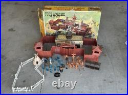 Vintage Marx #3681 Fort Apache Playset 1964