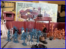 Vintage Marx #3681 Fort Apache Playset 1964