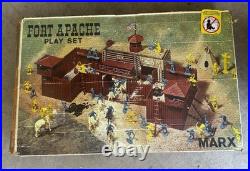 Vintage Marx #3681 Fort Apache Playset 1964