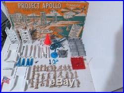 Vintage Marx 4523 Project Apollo Playset Cape Kennedy Toy Space Rocket