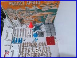 Vintage Marx 4523 Project Apollo Playset Cape Kennedy Toy Space Rocket