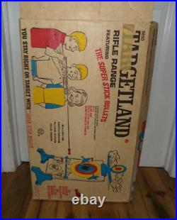 Vintage Marx #5650 Targetland Rifle Range Shooting Gallery Toy Set Original Box