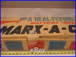 Vintage Marx A Copter Air Force A Real Flying Toy WORKS With Box Model S-55 RARE