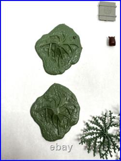 Vintage Marx Accessories Lot Guerrilla Warfare Trees Brush Lot 1960s Playset