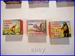 Vintage Marx Animal Kingdom Wild Animals Lot 19 Different Boxed Figures NMIB