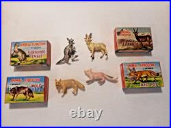 Vintage Marx Animal Kingdom Wild Animals Lot 19 Different Boxed Figures NMIB