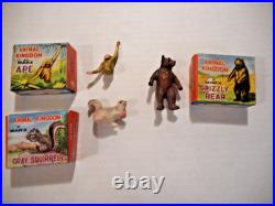 Vintage Marx Animal Kingdom Wild Animals Lot 19 Different Boxed Figures NMIB