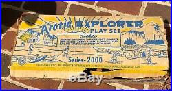 Vintage Marx Arctic Explorer Play Set #3702 Series 2000 With Box Many Pieces