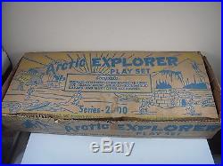 Vintage Marx Arctic Explorer Playset Box Only, Series 2000, No. 3702