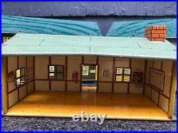 Vintage Marx Army/ Air Force Training Center Playset Buildings lot of 3