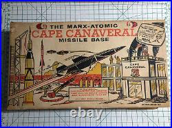 Vintage Marx-Atomic Cape Canaveral Missile Base Play Set in Box