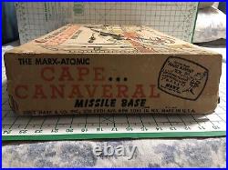 Vintage Marx-Atomic Cape Canaveral Missile Base Play Set in Box