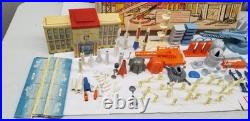 Vintage Marx Atomic Cape Canaveral Missile Base Playset Parts With Box Shelf O3