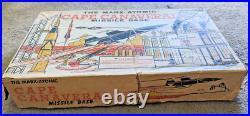 Vintage Marx Atomic Cape Canaveral Missile Base includes Space Talk Booklet