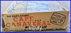 Vintage Marx Atomic Cape Canaveral Missile Base includes Space Talk Booklet