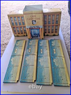 Vintage Marx Atomic Cape Canaveral Missile Base includes Space Talk Booklet