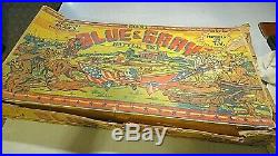 Vintage Marx Battle Of The Blue And Gray Battle Set With Box