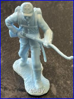 Vintage Marx Battle of Blue & Gray Figures Including Wounded Soldiers 1960s