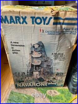 Vintage Marx Battle of Navarone Playset