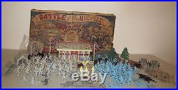 Vintage Marx Battle of the Blue and Gray playset withbox series 3000 #4759