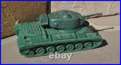 Vintage Marx Battleground Green American Army #51 Tank incomplete