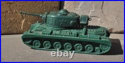Vintage Marx Battleground Green American Army #51 Tank incomplete