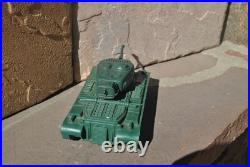 Vintage Marx Battleground Green American Army #51 Tank incomplete