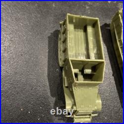 Vintage Marx Battleground Play Set Tanks, Half-tracks, soldiers, WWII Lot 100