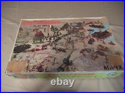 Vintage Marx Battleground Play set