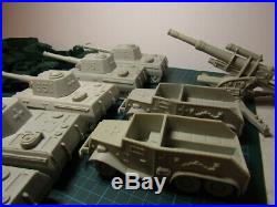 Vintage Marx Battleground/Tank Battle Vehicle and Artillery Set