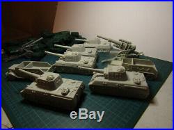 Vintage Marx Battleground/Tank Battle Vehicle and Artillery Set