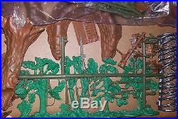 Vintage Marx Battleground WW II Playset #4756 In the Original Box