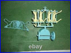 Vintage Marx Ben Hur Play Set #4701 Blue Chariot