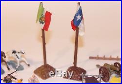 Vintage Marx Border Battle Miniature Play Set Alamo