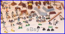 Vintage Marx Border Battle Miniature Play Set Alamo