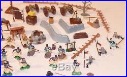Vintage Marx Border Battle Miniature Play Set Alamo