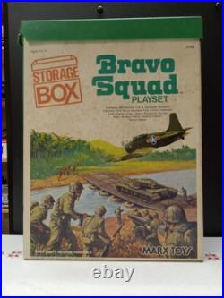 Vintage Marx Bravo Squad Playset