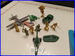 Vintage Marx Bravo Squad Playset