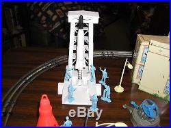 Vintage Marx Cape Canaveral Express Train & Project Mercury Playset with Boxes