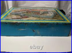 Vintage Marx Cape Kennedy Action Carry-all Metal Tin Litho Playset No. 4625