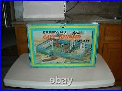 Vintage Marx Cape Kennedy Action Carry-all Playset Incomplete