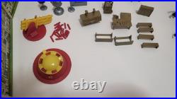 Vintage Marx Captain Space Solar Port Tin withBox & Accessories #7018 1950's