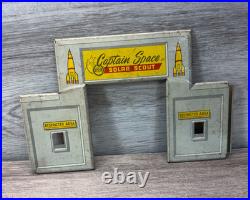 Vintage Marx Captain Space Solar Scout Playset 1953 Tom Corbett Tin Toy Building