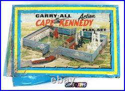 Vintage Marx Carry-All Action Cape Kennedy Play Set Tin