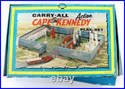 Vintage Marx Carry-All Action Cape Kennedy Play Set Tin