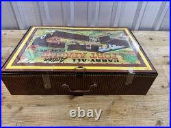 Vintage Marx Carry-All Fort Apache No. 4885 Play Set with Alamo Figures & Other +
