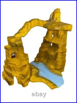 Vintage Marx Commanche Pass Playset Mountain (4 Pieces) 1970s Plastic Scenery