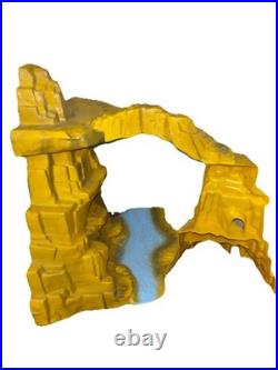 Vintage Marx Commanche Pass Playset Mountain (4 Pieces) 1970s Plastic Scenery