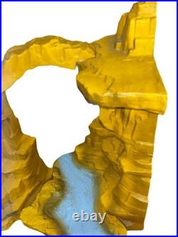 Vintage Marx Commanche Pass Playset Mountain (4 Pieces) 1970s Plastic Scenery