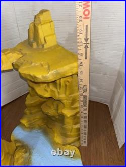 Vintage Marx Commanche Pass Playset Mountain (4 Pieces) 1970s Plastic Scenery